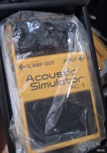 pedal Boss AC3 simulador de violão