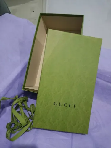Caixa Luxo Decorativa Estilo Gucci Grande com Fita original