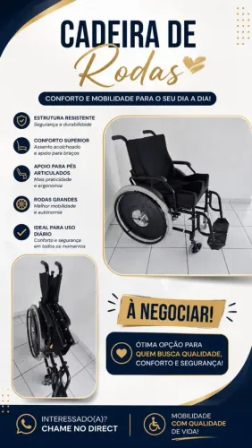 Cadeira de rodas *