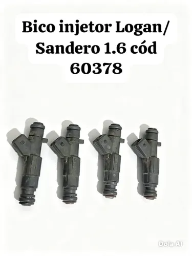 Bicos injetores Renault Logan Sandero 1.6