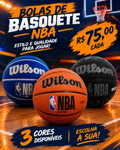 Bolas de basquete NBA 