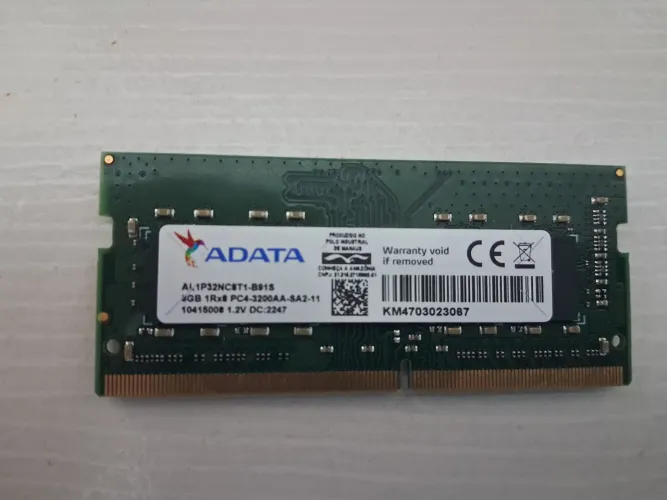 Memória RAM DDR4 8GB 3200mhz ADATA