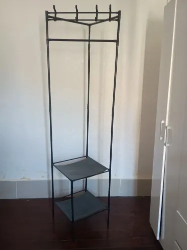 Organizador Arara roupas cabideiro aberto