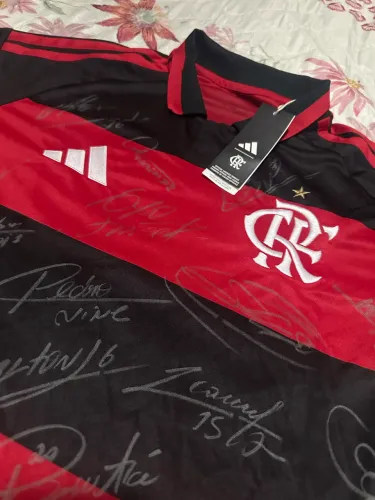 Camisa Flamengo 2026 Oficial - Autografada
