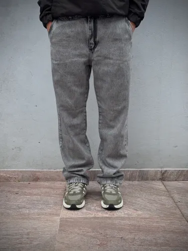 Calça Jeans Baggy GT - Cinza Escuro