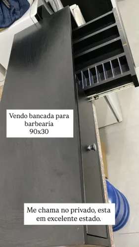 Bancada de barbearia
