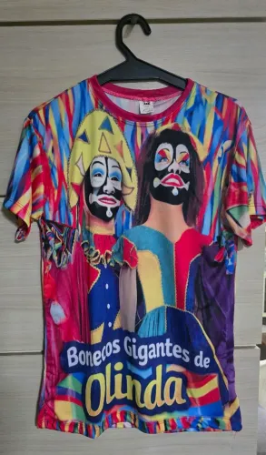 Camiseta Dry fit Bonecos gigantes de Olinda