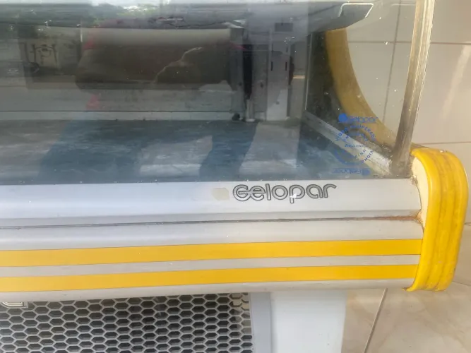 Geladeira expositor balcão gelopar 