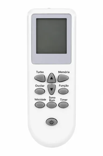 Controle Remoto Para Ar Condicionado Split Compatível Com Consul Bem-Estar - Novo