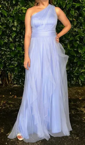 VESTIDO DE FESTA AZUL SERENITY