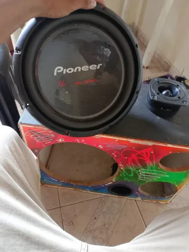 Vendo cara preta 309 Pioneer + tweet