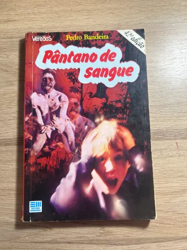 Livro Pântano de Sangue - Usado