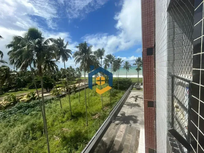 2 QUARTOS PÉ NA AREIA MOBILIADO
