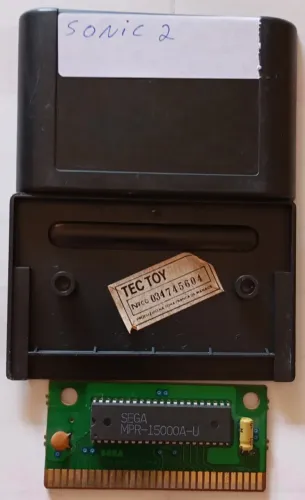 Cartucho Mega Drive Sonic 2 Tec Toy