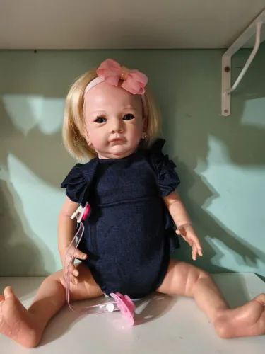 Bebê reborn 43 cm 