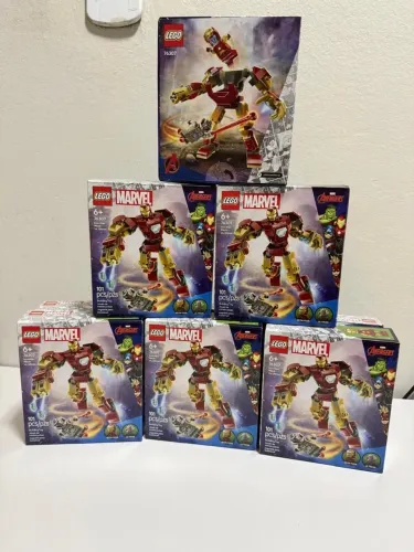 LEGO Super Heroes Marvel Robô do Homem de Ferro (101 Peças)