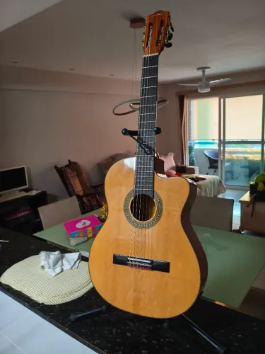 Violão Di giorgio Clássico 38 E (Tampo Maciço) 