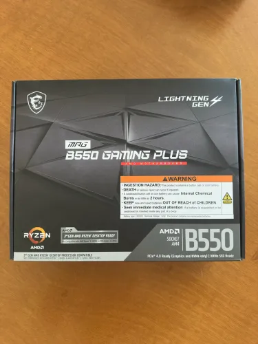 Placa Mãe MSI MPG B550 Gaming Plus