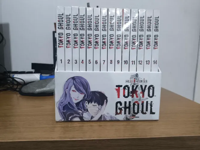 Box do manga Tokyo Ghoul Lacrado