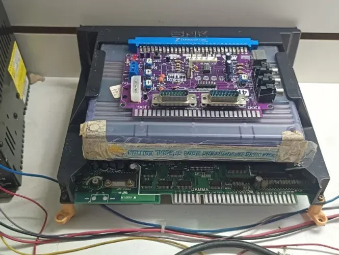 Kit Neo Geo Mvs Mv1fz + Supergun Profissional - S-video/ Rca 