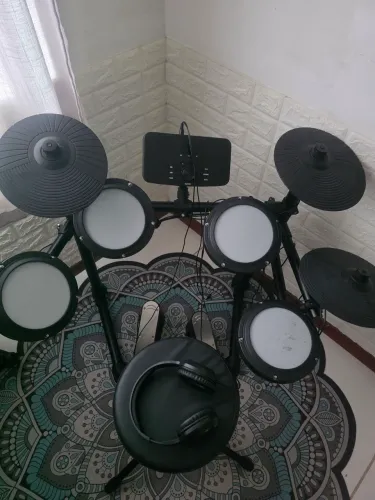 Kit bateria eletrônica portatil completa