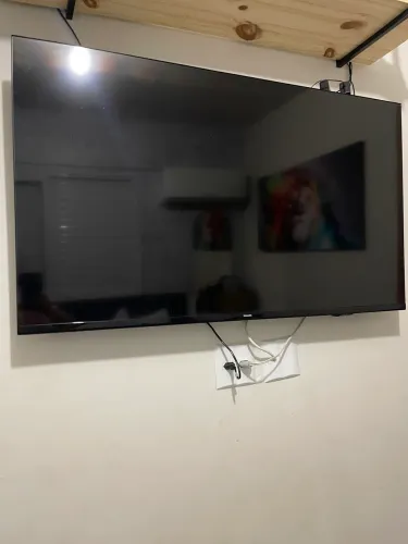 Troco tv 50 por geladeira inox 