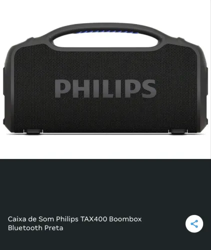 Caixa Philips bombeat x400