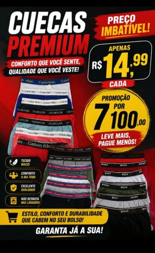 Cuecas premium
