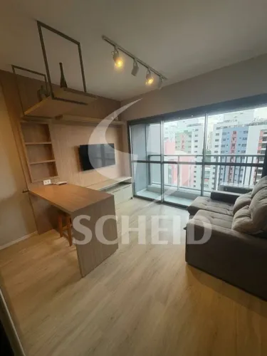 Apartamento para Locação 1 Suíte - Mobiliado - 34m² - Moema - SP