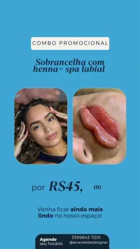 Tranças, sobrancelhas, limpeza de pele, maquiagem e escovação unissex em Gv