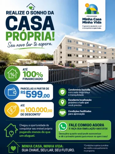 ? SAIA DO ALUGUEL COM O MINHA CASA MINHA VIDA! ?