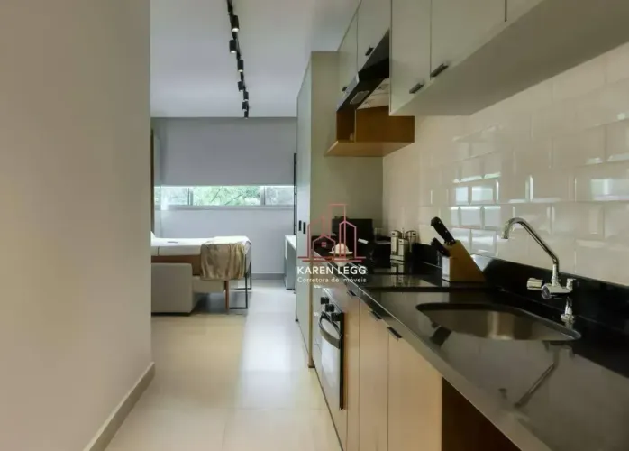 Studio com 1 dormitório para alugar, 44 m² por R$ 3.772,00/mês - Ouro Preto - Belo Horizon