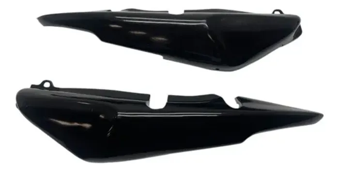 Par Carenagem Rabeta Traseira Titan 150 2004 A 2008 Wester Preto