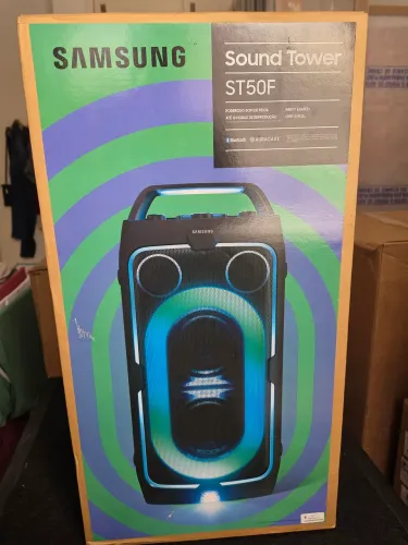 Sound tower Samsung ST50F 240W bateria - Lacrada com NF e garantia