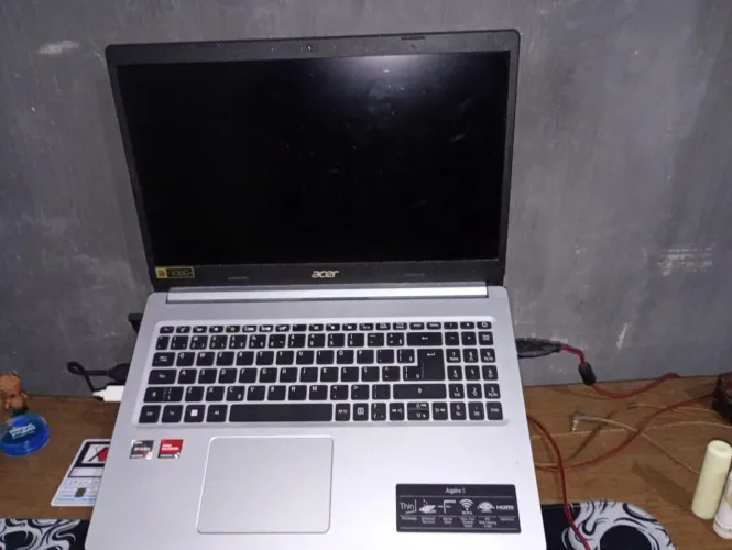 Notebook acer aspire 5| Ryzen 75700u| 24GB de RAM| SSD 512 GB NVme + Brinde base resfriado