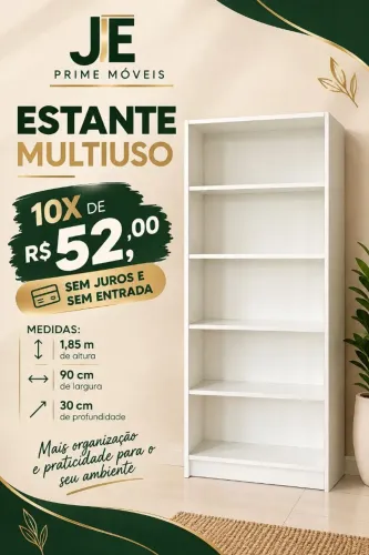 Estante multiuso em mdf 