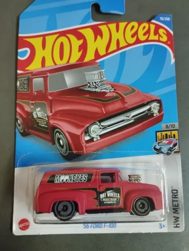 Hot wheels 56 Ford F100 MoonEyes