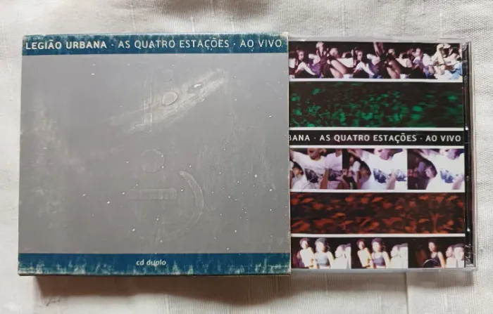 Cd Duplo Legião Urbana - As Quatro Estações Ao Vivo - Ótimo Estado