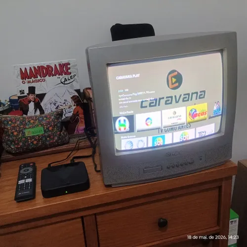 Vivensis Sistema Smart para tvs antigas + TV Philco 14
