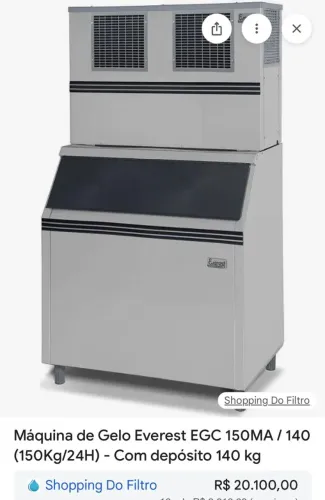 MAQUINA DE GELO EVEREST