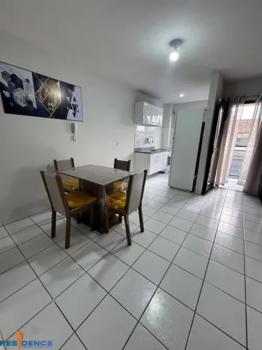 Apartamento com 1 dormitório para alugar, 40 m² por R$ 2.499/mês - Praia de Itaparica - Vi