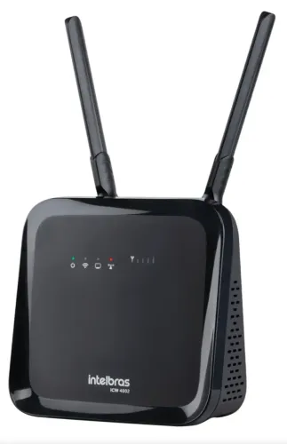 Interface Celular 4g Intelbras Roteador ICW 4002 Rural, Empresa, interfone, condominio