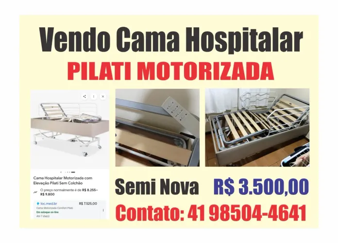 Cama Hospitalar Pilati Motorizada