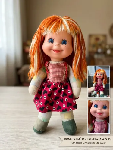 Boneca Emília anos 80