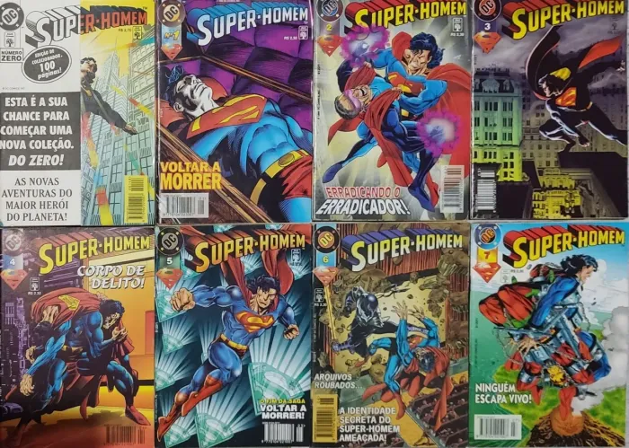 Super-Homem Formatinhos Abril 44 Volumes