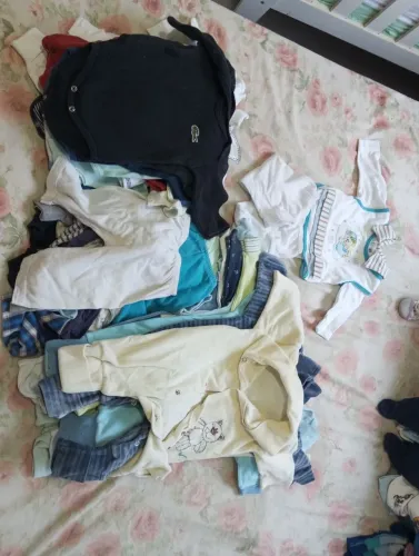 Lote de roupa de bebê 