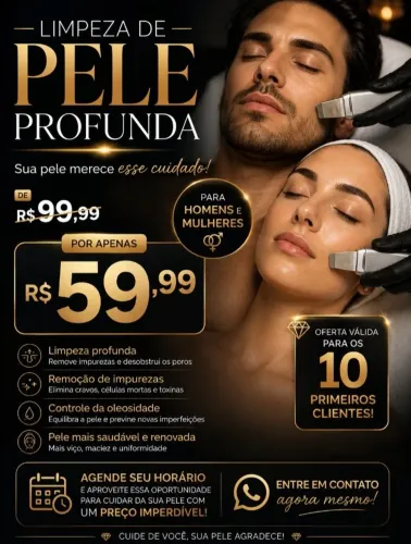 Limpeza de pele profunda