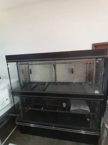Balcão açougue alto 2 metros - Marca refrimate