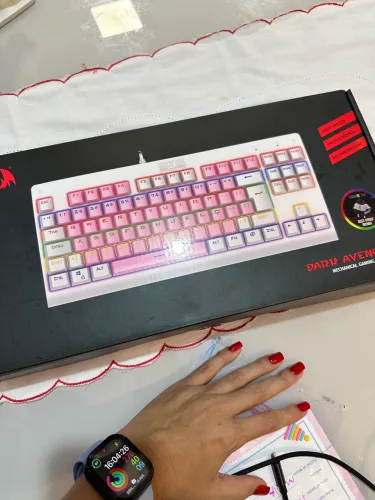 Vendo teclado mecânico dark avenger redragon