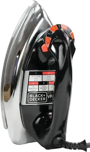Ferro black+decker usado poucas vezes
